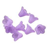 Acrylic Hair Stick Findings Flower stoving varnish frosted 14mm Approx Sold By Bag