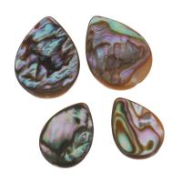 Abalone Shell Beads, Teardrop, different size for choice, Hole:Approx 0.5mm, 10PCs/Lot, Sold By Lot