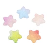 Fashion Resin Cabochons, Star, more colors for choice, 18.5x6mm, Approx 100PCs/Bag, Sold By Bag