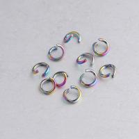 Stainless Steel Open Ring, more colors for choice, 1.2x7mm, 100PCs/Bag, 10Bags/Lot, Sold By Bag