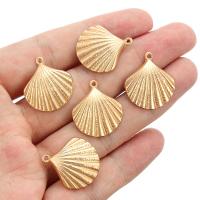Tibetan Style Pendants, Shell, plated, DIY, more colors for choice, 23*20mm, 10PCs/Bag, Sold By Bag