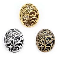 Zinc Alloy Jewelry Beads plated DIY Random Color nickel lead & cadmium free 22*17mm Sold By Bag