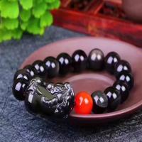 Multicolour Agate Bracelet with Red Agate Fabulous Wild Beast Carved polished & Unisex Sold Per Approx 8 Inch Strand