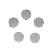Stainless Steel Beads, 304 Stainless Steel, Flat Round, different size for choice, original color, Hole:Approx 1.8mm, Approx 50PCs/Bag, Sold By Bag
