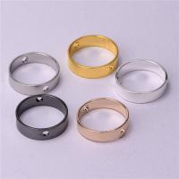 Brass Jewelry Connector, plated, 1/1 loop, Random Color, nickel, lead & cadmium free, 10mm, Hole:Approx 1mm, 100PCs/Bag, Sold By Bag