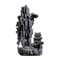 Backflow Incense Burner, Porcelain, for home and office, nickel, lead & cadmium free, 150x110x270mm, Sold By PC