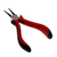 Jewelry Plier Stainless Steel with Rubber portable & durable black and red Sold By PC