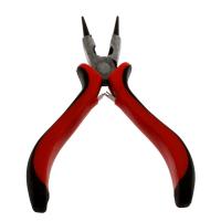 Jewelry Plier Stainless Steel with Rubber portable & durable black and red Sold By PC