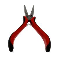 Jewelry Plier, Stainless Steel, with Rubber, portable & durable, black and red, 120x70mm, Sold By PC