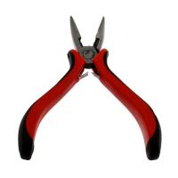 Jewelry Plier, Stainless Steel, with Rubber, portable & durable, black and red, 120x80mm, Sold By PC