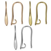 Brass Hook Earwire plated DIY & with loop nickel lead & cadmium free 1mm Approx 2mm Sold By Lot