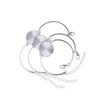 Tibetan Style Bracelet Findings, plated, more colors for choice, nickel, lead & cadmium free, 20mm, Length:Approx 7.09 Inch, 10PCs/Bag, Sold By Bag