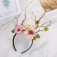 Hair Bands, Cloth, with Rattan, fashion jewelry & wedding gift & for woman, 180mm, Sold By PC