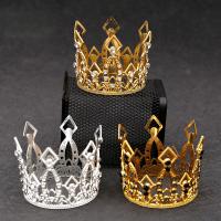 Zinc Alloy Tiaras with Crystal plated fashion jewelry & for children nickel lead & cadmium free Sold By PC