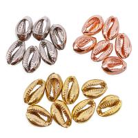 Tibetan Style Jewelry Beads, Shell, plated, more colors for choice, nickel, lead & cadmium free, 19x13mm, 50PCs/Bag, Sold By Bag