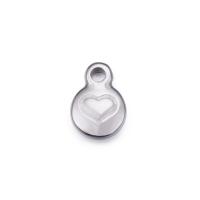 Stainless Steel Pendants plated DIY 8*11mm Sold By Bag