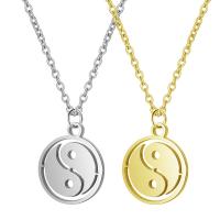 Stainless Steel Jewelry Necklace, with 5cm extender chain, polished, oval chain & for woman & hollow, more colors for choice, 12mm, Sold Per Approx 17.72 Inch Strand