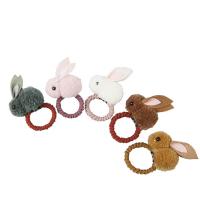 Ponytail Holder, Nylon, with Polyester, elastic & different styles for choice & for woman, 55x65mm, Sold By PC