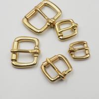 Brass Belt Buckle, gold color plated, different size for choice, nickel, lead & cadmium free, 5PCs/Lot, Sold By Lot