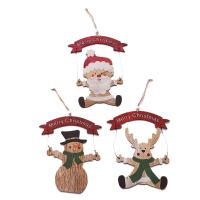 Wood Christmas Door Hanger, different styles for choice, 145x190mm, 5PCs/Lot, Sold By Lot