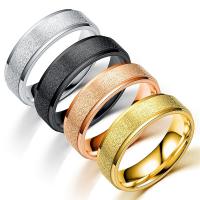 Stainless Steel Finger Ring plated fashion jewelry & Unisex Sold By PC