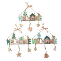 Wood Christmas Door Hanger, different styles for choice, 140x430mm, Sold By PC