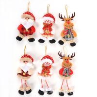 Klud Juletræ dekoration, med Sponge, forskellige stilarter for valg, 80x200mm, 5pc'er/Lot, Solgt af Lot