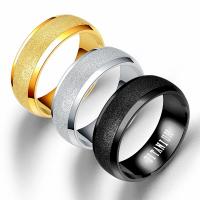 ステンレス鋼の指環, ステンレス, メッキ, ファッションジュエリー & ユニセックス & 異なるサイズの選択, 無色, 8mm, 売り手 パソコン