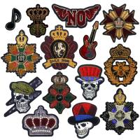 Iron on Patches, Cloth, fashion jewelry & DIY & different designs for choice, Sold By Lot