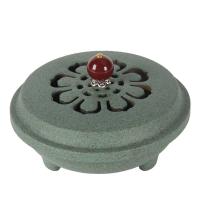 Porcelain Incense Burner, handmade, for home and office & durable, more colors for choice, 105x68x90mm, Sold By PC