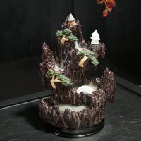 Backflow Incense Burner Porcelain for home and office & durable Sold By PC