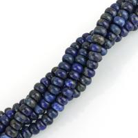 Lapislazuli Perlen, natürliche & verschiedene Größen vorhanden, blau, Bohrung:ca. 1mm, 105PCs/Strang, verkauft per ca. 16 ZollInch Strang