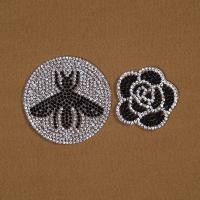 Rhinestone Iron-on Patches, DIY & different styles for choice, 10PCs/Lot, Sold By Lot
