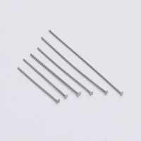 Stainless Steel Headpins, plated, durable & different size for choice, original color, 100PCs/Bag, Sold By Bag