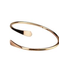 Brass Cuff Bangle, plated, fashion jewelry & for woman, more colors for choice, nickel, lead & cadmium free, Sold By PC
