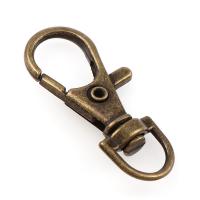Zinc Alloy Key Clasp plated durable & DIY nickel lead & cadmium free Sold By Bag