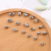Zinc Alloy Bail Beads antique silver color plated nickel lead & cadmium free Sold By Bag