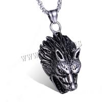 Stainless Steel Animal Pendants Wolf fashion jewelry & DIY & for man Sold By PC