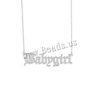 Edelstahl Schmuck Halskette, Modeschmuck & für Frau, keine, 46+5cm, verkauft von PC
