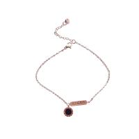 Stainless Steel Anklet fashion jewelry & for woman & double-sided 22cm 0.8cmx2cm Sold By PC