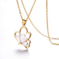 Stainless Steel Jewelry Necklace Butterfly fashion jewelry & for woman Sold By PC