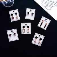 Titanium Steel  Earring & fashion jewelry & for woman Sold By Pair