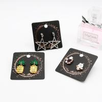 Paper Earring Card, durable & different styles for choice, 500PCs/Lot, Sold By Lot