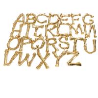 Pendentif alphabet en zinc, alliage de zinc, bijoux de mode & unisexe, 3x3.5cm    2x2.8cm, Vendu par PC