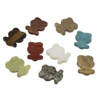 Grânulos de pedras preciosas mistos, misto de pedras semi-preciosas, aleatoriamente enviado & DIY, 40x30.50x5.50mm, Buraco:Aprox 1.7mm, 5PCs/Bag, vendido por Bag