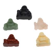Gemstone Pendants Jewelry Buddha random style 48*47*25.6mm-56*52*30mm Sold By PC