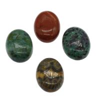 Natural Gemstone Cabochons, DIY & different materials for choice, 24.50x18x7mm, 5PCs/Bag, Sold By Bag