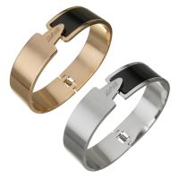 Stainless Steel Bangle plated fashion jewelry & for woman 15.5mm Sold By PC