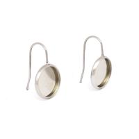 Stainless Steel Earring Drop Component plated DIY Sold By Bag