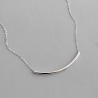 Sterling Sølv Halskæder, 925 Sterling Sølv, med 1.96lnch extender kæde, platineret, mode smykker & oval kæde & for kvinde, 45x2mm, Solgt Per Ca. 15.3 inch Strand